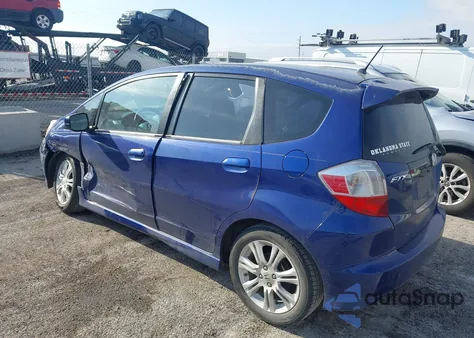 2009 Honda Fit Sport из США, поврежденный, VIN JHMGE88499S044651